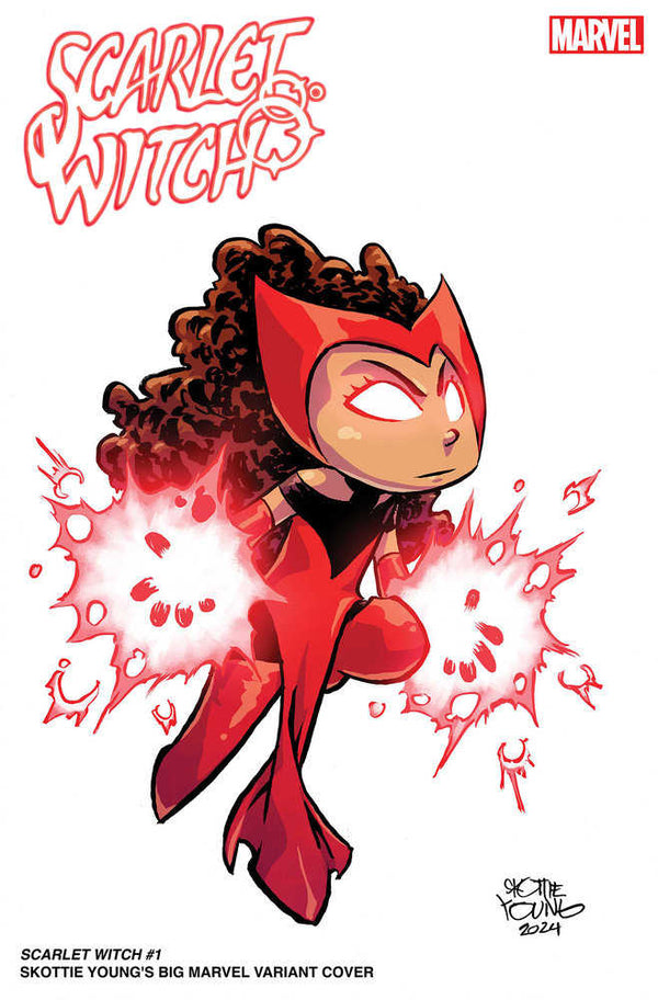 Scarlet Witch #1 La gran variante de Marvel de Skottie Young