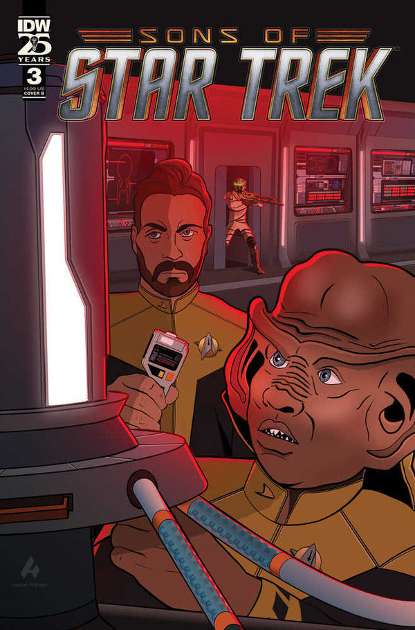 Star Trek: Sons Of Star Trek #3 Variant B (Harvey)