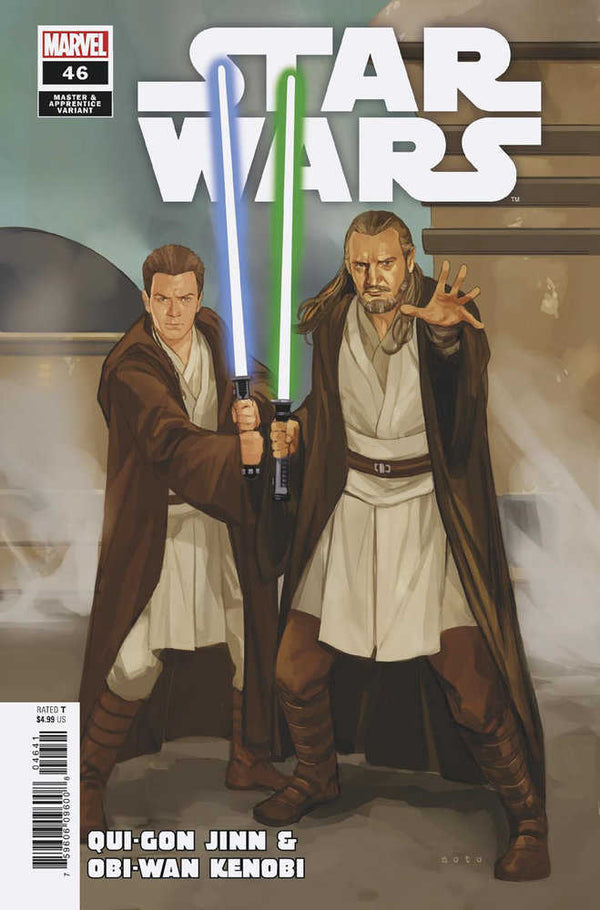 Star Wars #46 Phil Noto Qui-Gon Jin &amp; Obi-Wan Kenobi Maître et variante apprenti