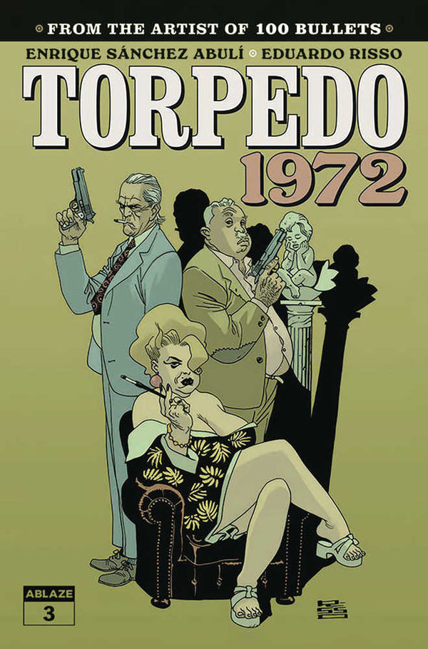 Torpedo 1972 #3 Portada A Eduardo Risso (Maduro)