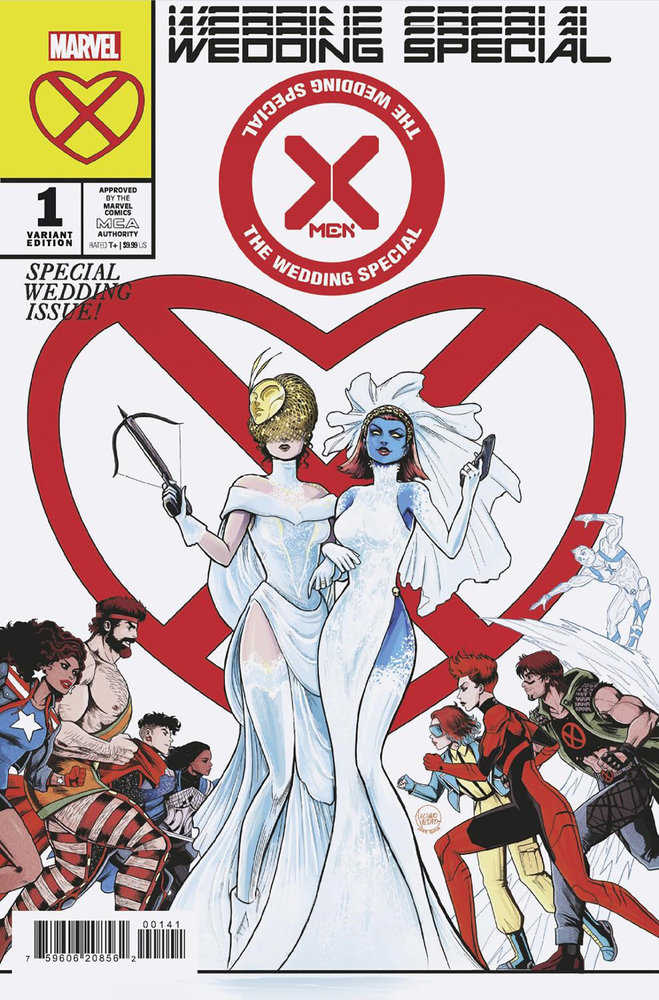 X-Men: Especial de bodas n.° 1 Variante de Luciano Vecchio