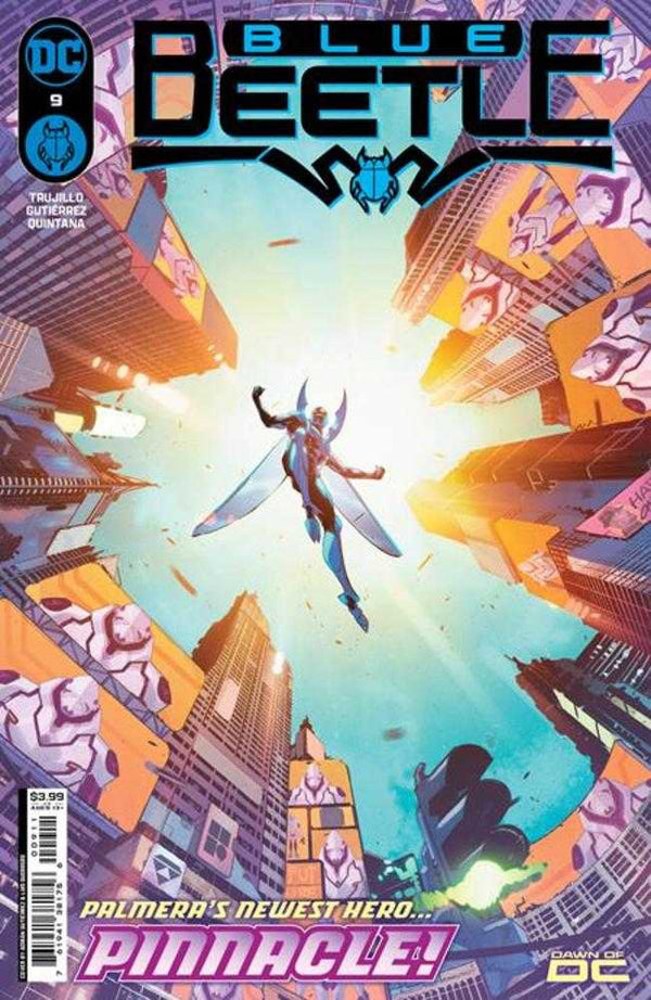 Blue Beetle #9 Portada A Adrian Gutiérrez