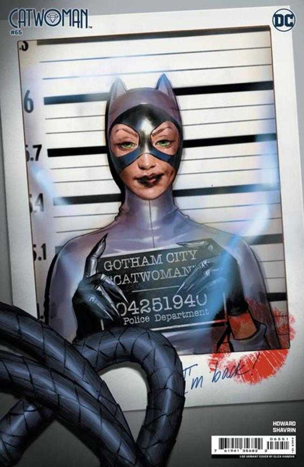 Catwoman #65 Portada E 1 en 50 Variante de cartulina de Eliza Ivanova