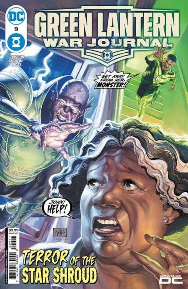 Diario de guerra de Green Lantern n.° 9, portada A, Montos