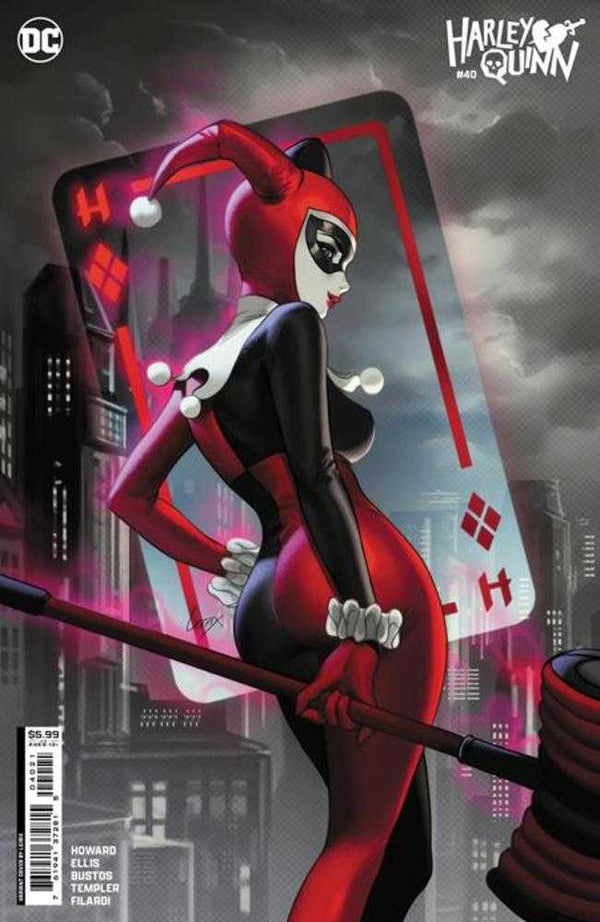 Harley Quinn #40 Portada B Lesley Leirix Li Variante de cartulina