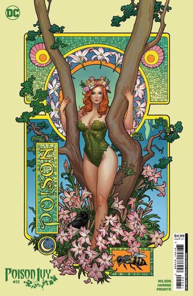 Variante de cartulina de Frank Cho con portada B de Poison Ivy n.° 22