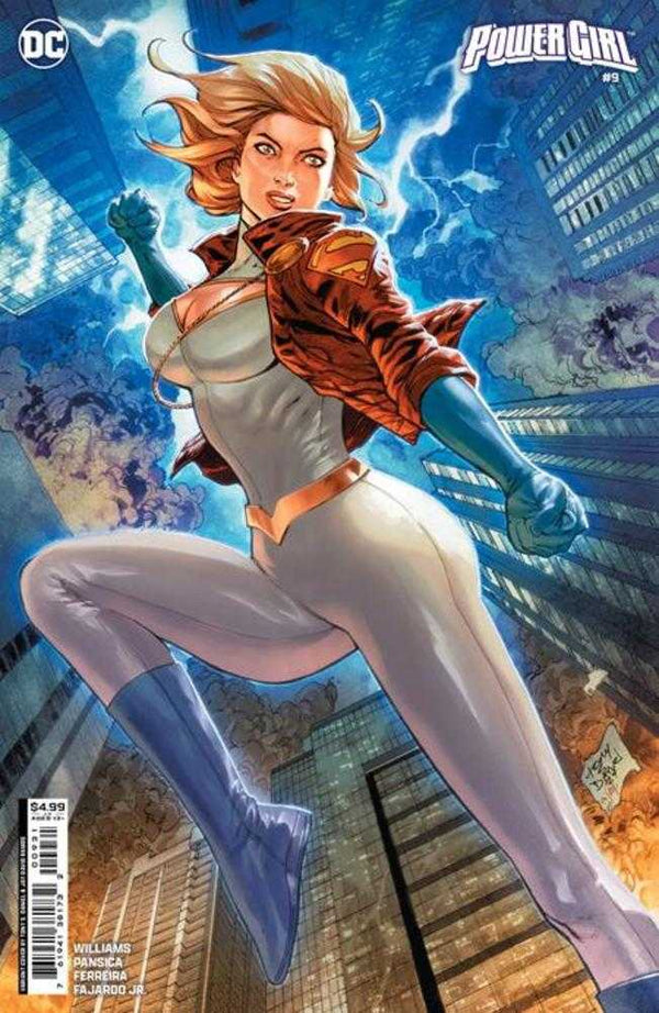 Power Girl #9 Portada B Variante de cartulina Tony S Daniel (House Of Brainiac)