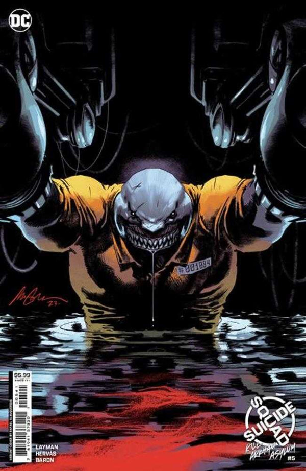 Escuadrón suicida: mata a Arkham Asylum n.° 5 (de 5) Portada C Rafael Albuquerque Variante de cartulina (para adultos)