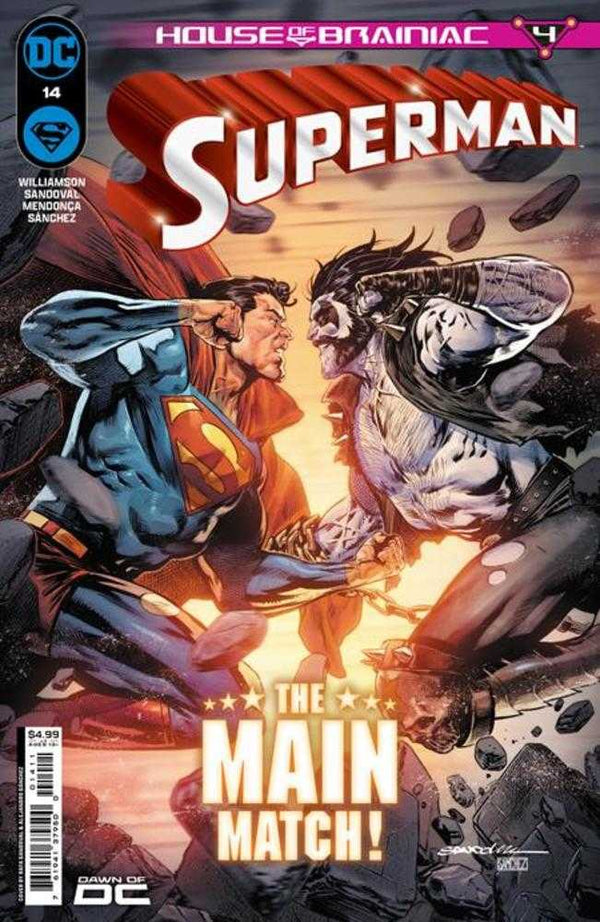 Superman #14 Portada A Rafa Sandoval (Casa de Brainiac)