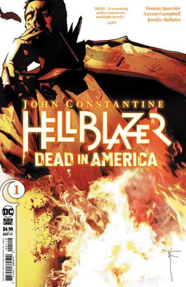 John Constantine Hellblazer mort en Amérique #1 2e impression