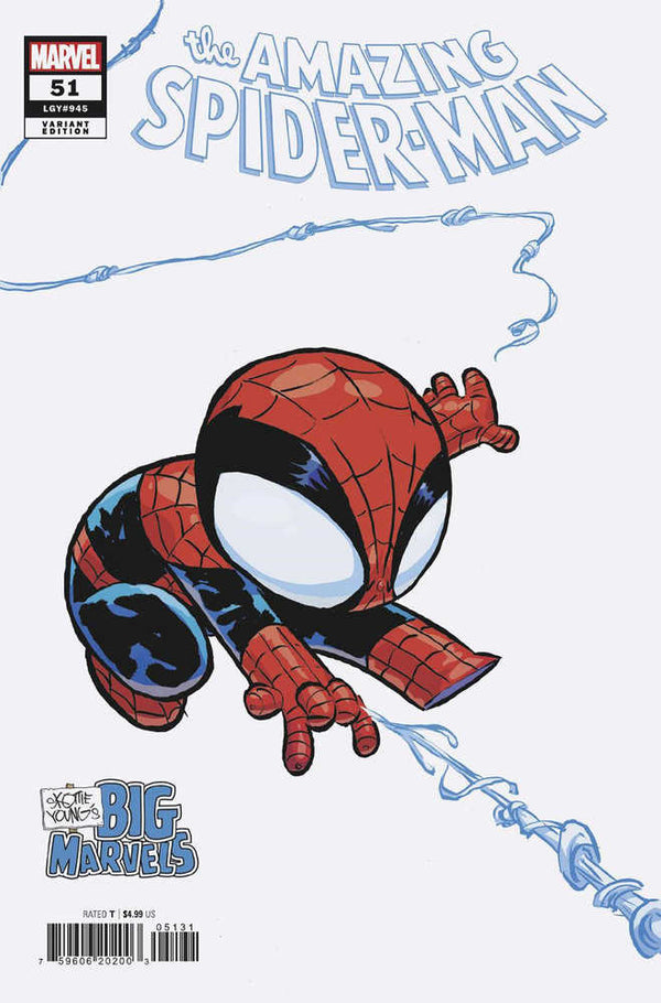 Amazing Spider-Man #51 La gran variante de Marvel de Skottie Young