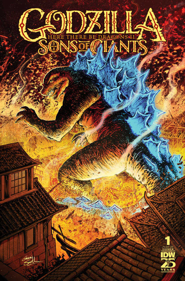 Godzilla: Aquí hay dragones II - Hijos de gigantes #1 Variante B (Smith)