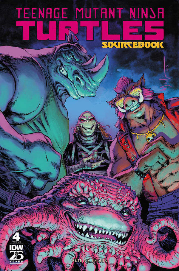 Teenage Mutant Ninja Turtles: Sourcebook #4 Cover A (Wachter)