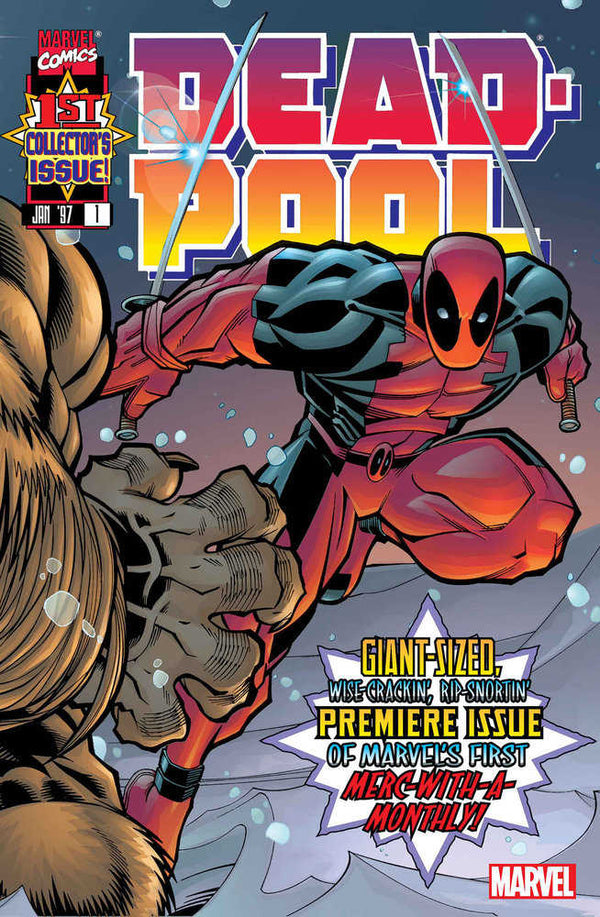 Edición facsímil de Deadpool n.° 1, variante laminada