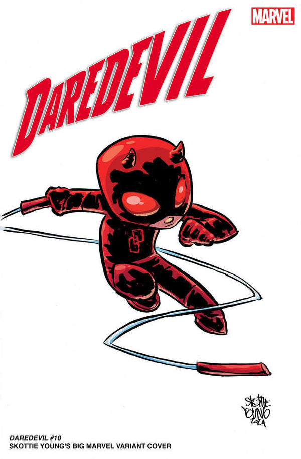 Daredevil #10 La gran variante de Marvel de Skottie Young