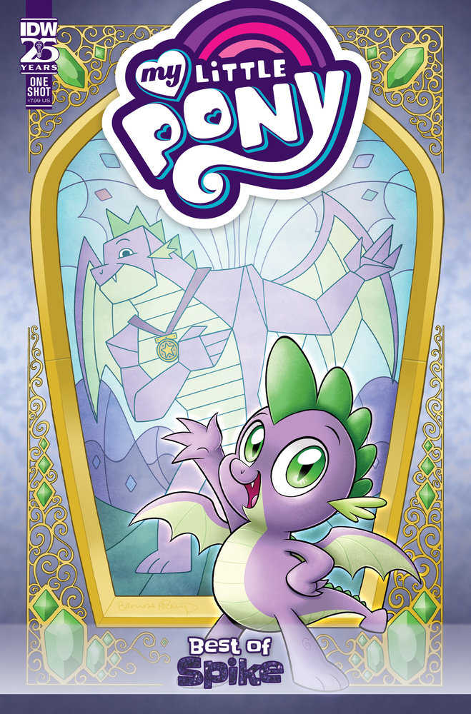 Mi pequeño pony: lo mejor de Spike, portada A (Hickey)