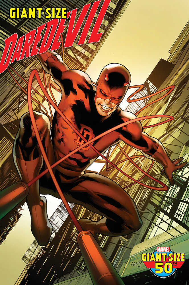 Daredevil gigante n.° 1, variante de Greg Land