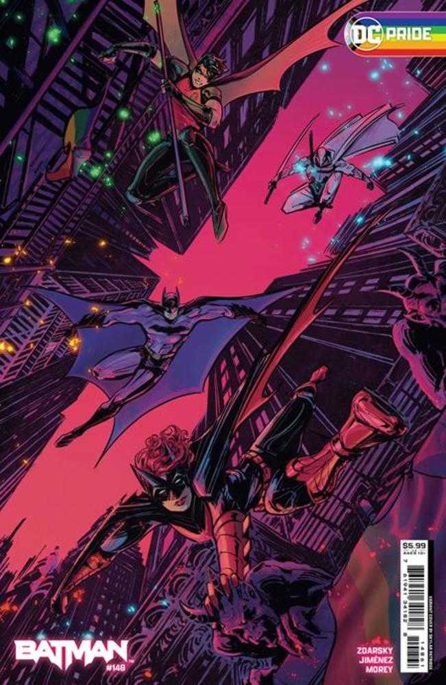 Batman n.° 148, portada D, Skylar Patridge, variante de cartulina DC Pride 2024