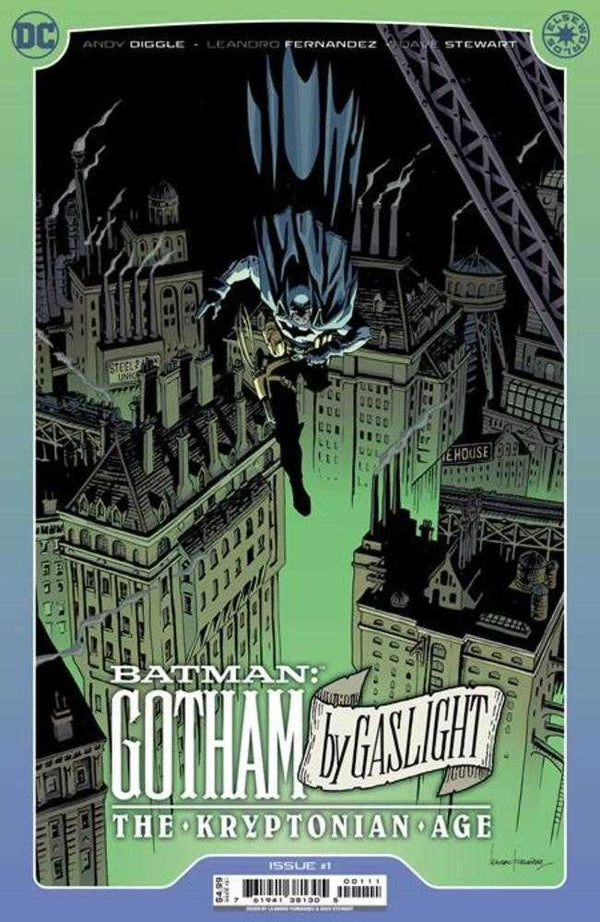 Batman Gotham By Gaslight The Kryptonian Age #1 (De 12) Portada A Leandro Fernandez