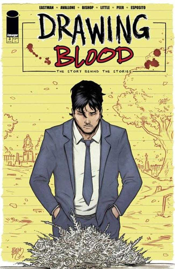 Drawing Blood #3 (de 12) Portada B Variante de Ben Bishop