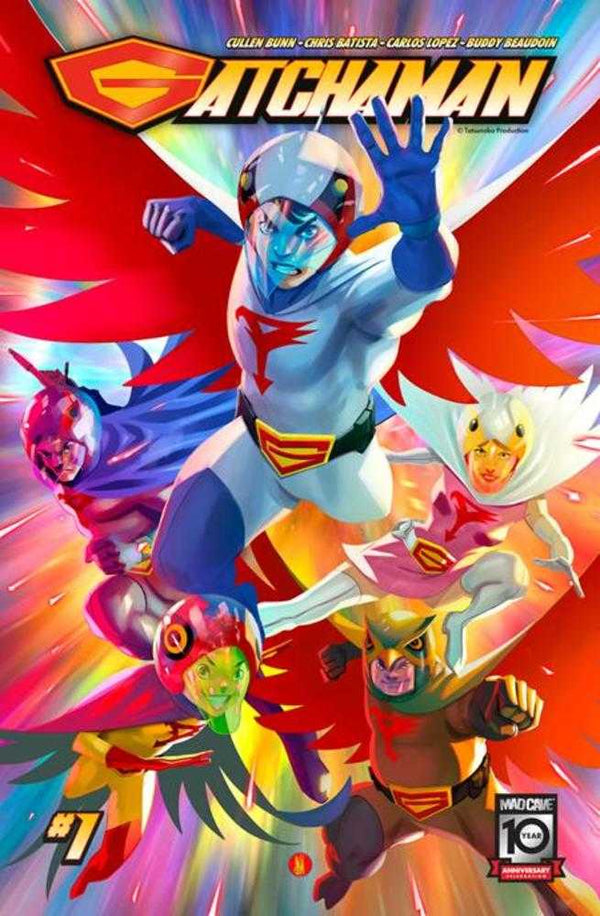 Gatchaman #1 Cover A Iñaki Miranda