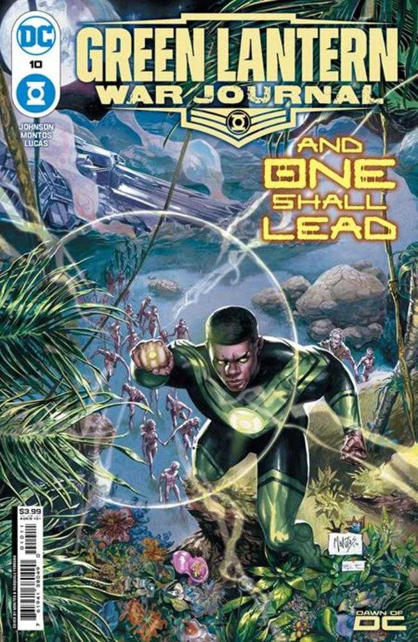 Diario de guerra de Green Lantern n.° 10, portada A, Montos