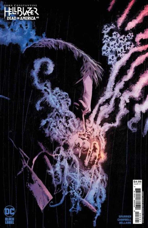 John Constantine Hellblazer Dead In America #6 (de 9) Portada B Variante de Mike Perkins (para adultos)