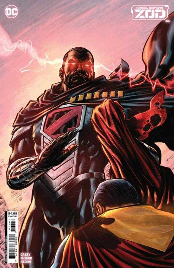 Kneel Before Zod #6 (Of 12) Portada C Ian Churchill Variante de cartulina