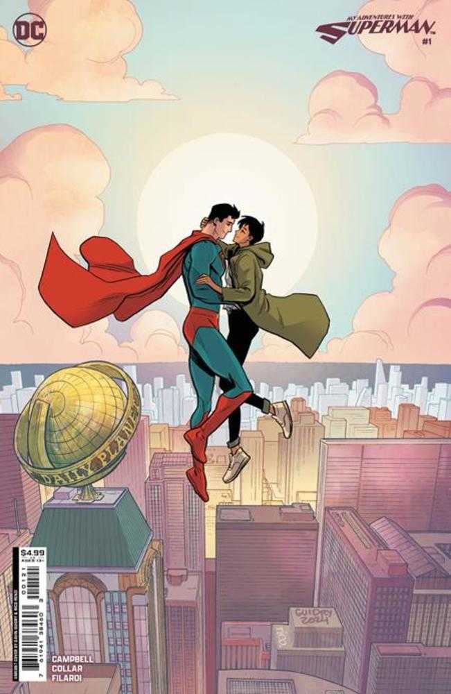 Mis aventuras con Superman n.° 1 (de 6) Portada B Variante de cartulina de Gavin Guidry