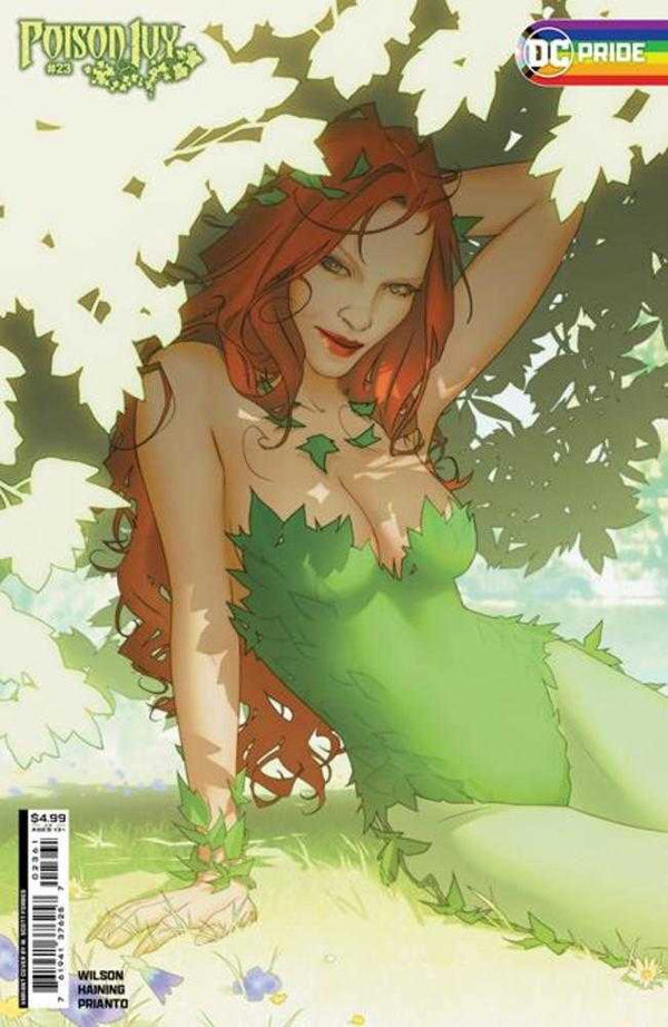 Portada de Poison Ivy n.° 23 de DW Scott Forbes, variante de cartulina DC Pride 2024