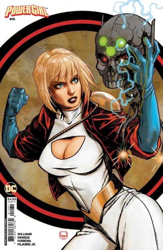 Power Girl n.° 10, portada C, variante de cartulina de Dave Johnson (House Of Brainiac)