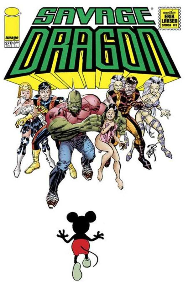 Savage Dragon #271 Portada A Erik Larsen (Maduro)