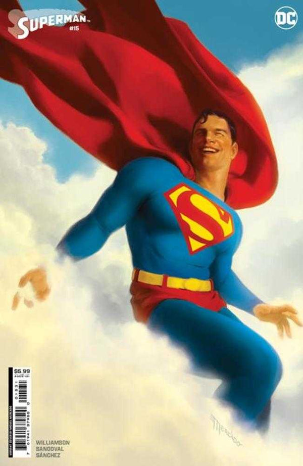 Superman #15 Portada D Miguel Mercado Variante de cartulina (House Of Brainiac) (Absolute Power)