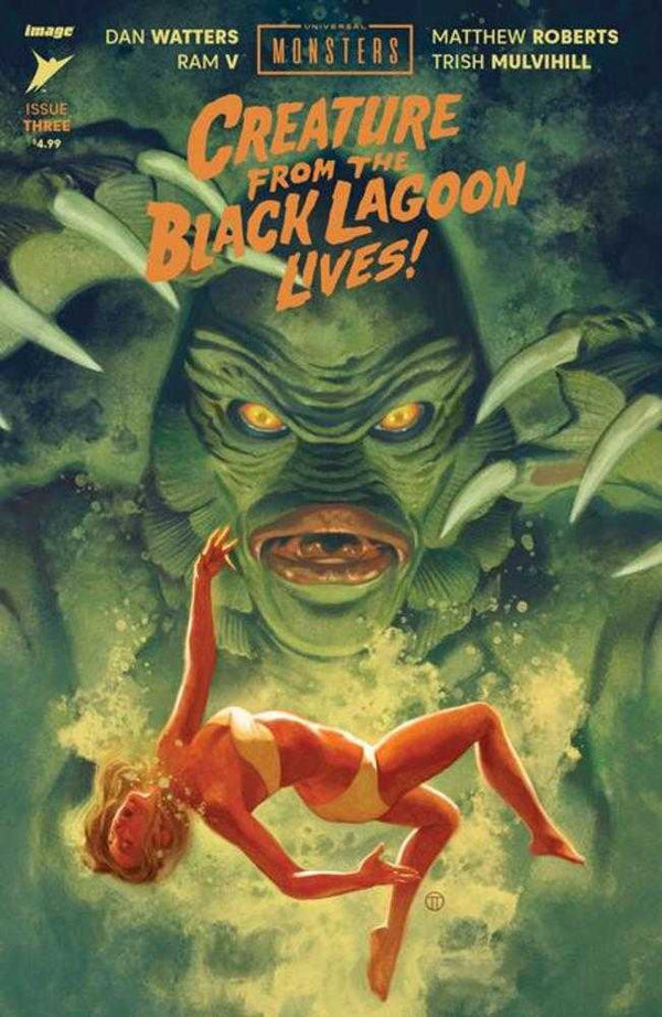 Universal Monsters Creature From The Black Lagoon Lives #3 (Of 4) Cover B Julian Totino Tedesco Variant