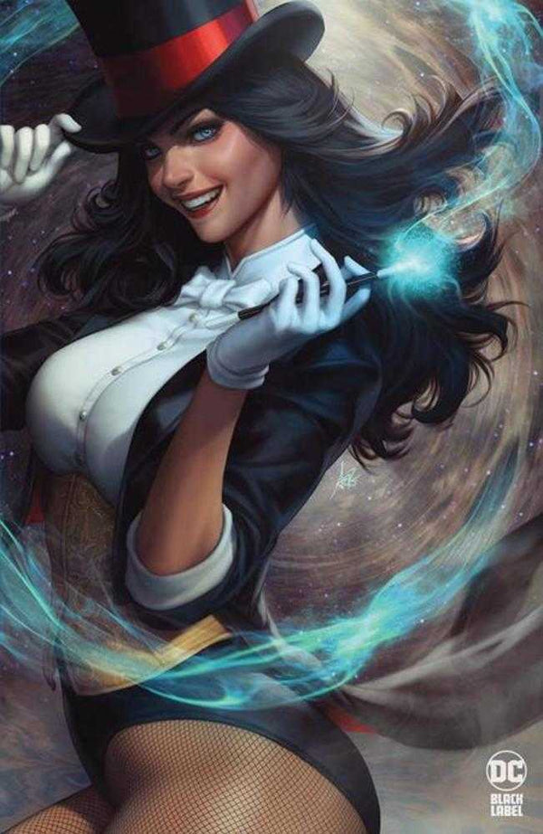 Zatanna Bring Down The House #1 (de 5) Portada D Stanley Artgerm Lau Variante de papel de aluminio (para adultos)