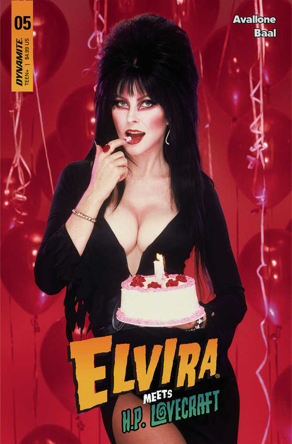 Elvira conoce a Hp Lovecraft #5 Foto de portada D