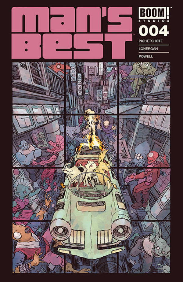 Mans Best #4 (de 5) Portada de A Lonergan