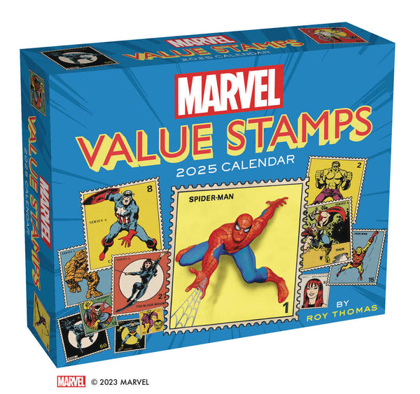 Marvel Value Stamp 2025 Day To Day Cal