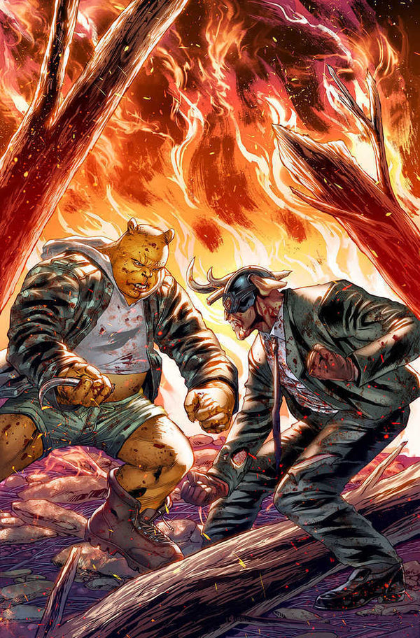 Pooh vs Bambi #3 (De 3) Portada B Igor Vitorino