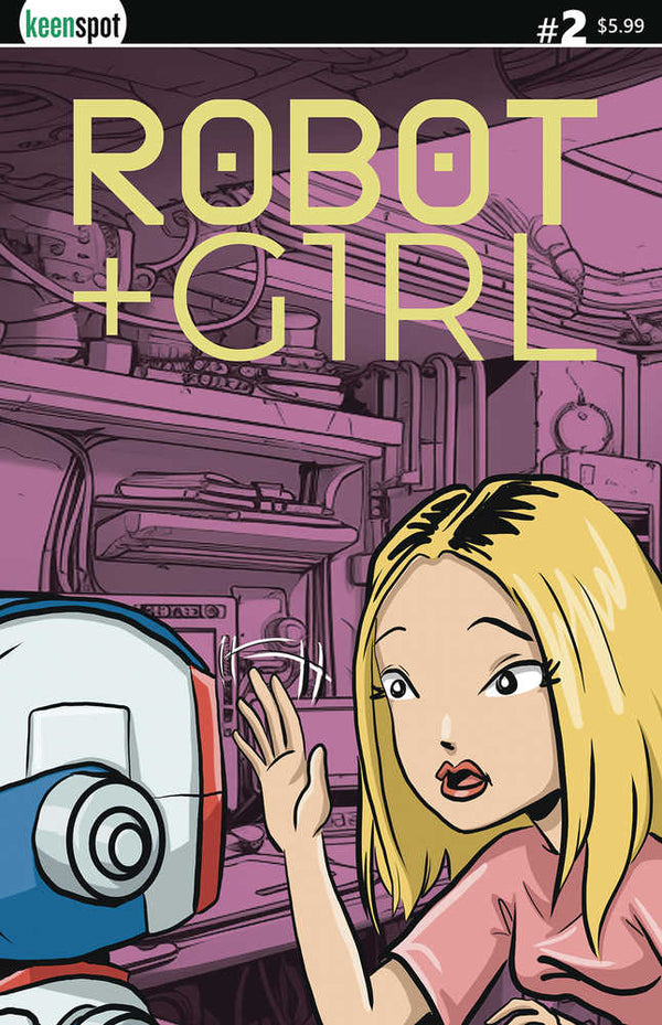 Robot + Girl #2 Couverture A Mike White