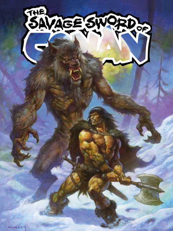 Savage Sword Of Conan #3 (de 6) Portada de Horley (para adultos)