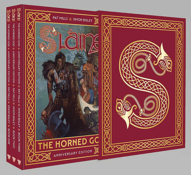 Slaine Horned God Anniversary Edition Previews Exclusive Slipcase Hardcover Edition