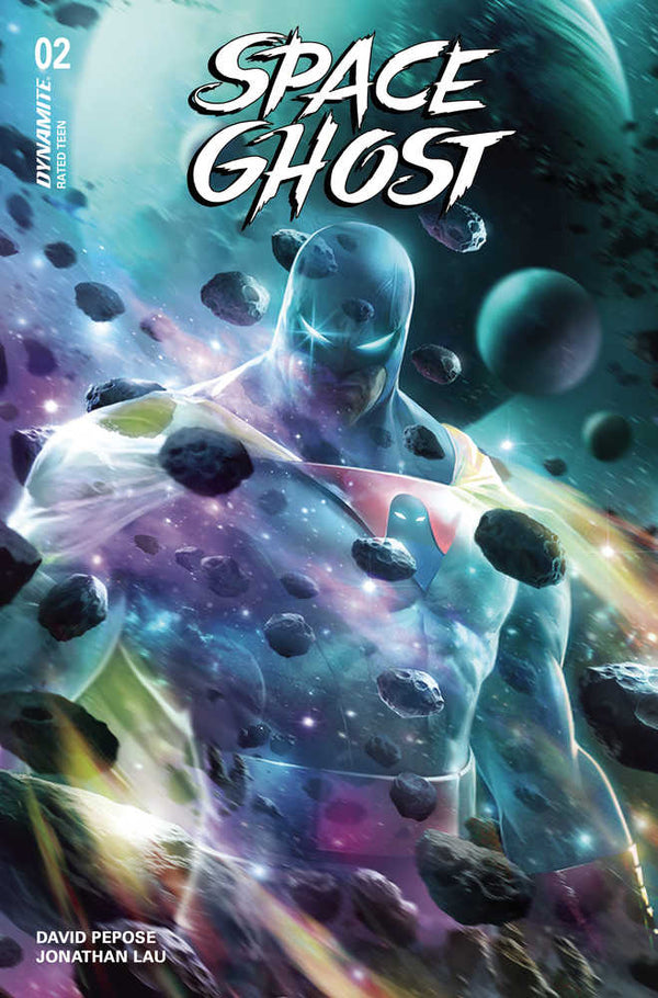 Space Ghost #2 Couverture et feuille d'aluminium Mattina