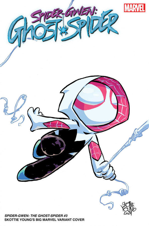 Spider-Gwen: La araña fantasma n.º 3 La gran variante de Marvel de Skottie Young [Dpwx]