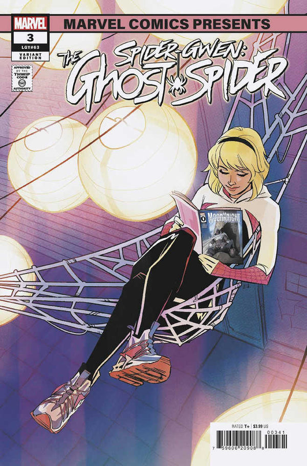 Spider-Gwen: The Ghost-Spider #3 Annie Wu Marvel Comics Presents Variant [Dpwx]