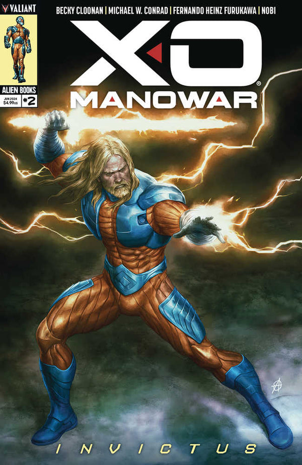 X-O Manowar Invictus #2 (Of 4) Cover B Alessio