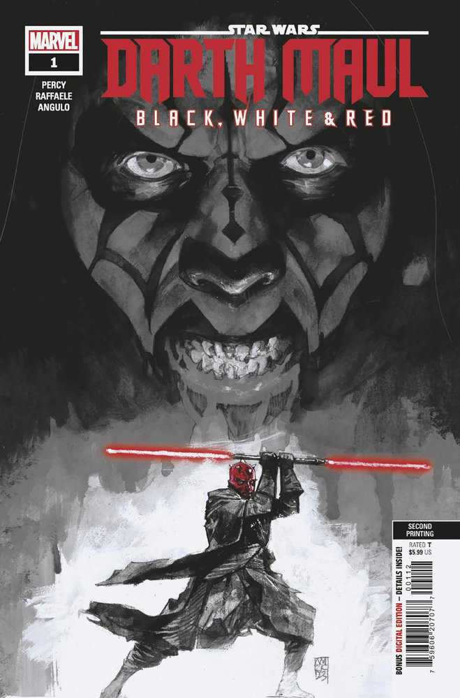 Star Wars: Darth Maul - Black, White & Red