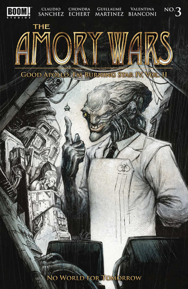 Amory Wars No World Tomorrow #3 (de 12) Portada B Wayshak (para adultos)