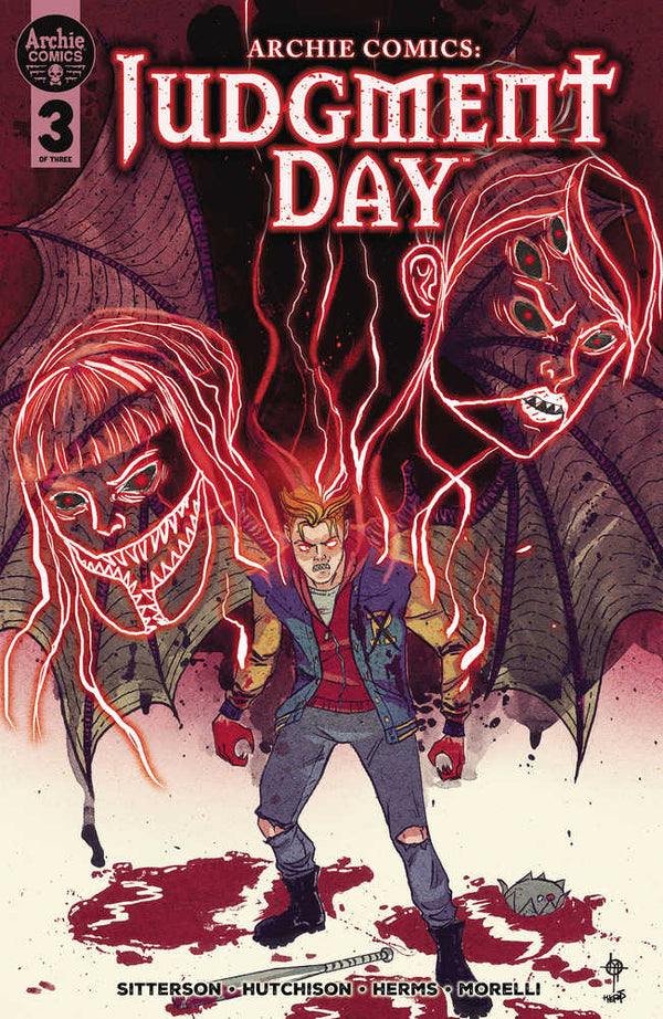 Archie Comics Judgment Day #3 (sur 3) Couverture A Megan Hutchison