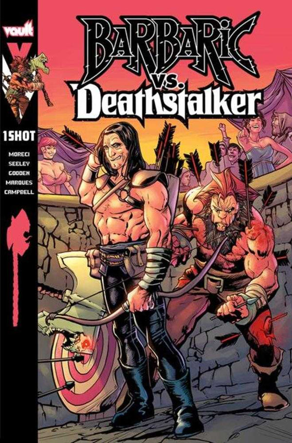 Barbaric vs Deathstalker (One Shot) Portada A Nathan Gooden